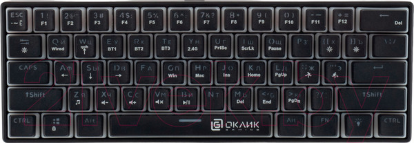 Изображение товара Клавиатура Оклик K763W (черный)