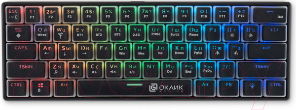 Изображение товара Клавиатура Оклик K763W (черный)