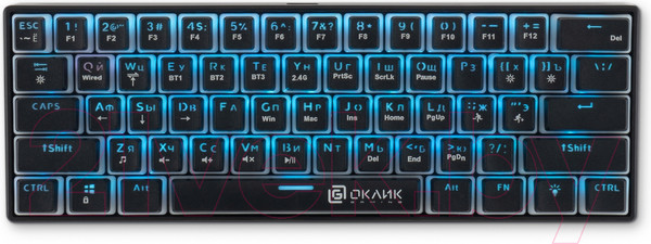 Изображение товара Клавиатура Оклик K763W (черный)