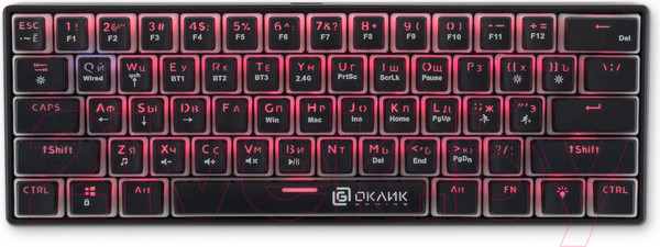 Изображение товара Клавиатура Оклик K763W (черный)