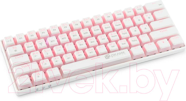 Изображение товара Клавиатура Оклик K763W (белый)