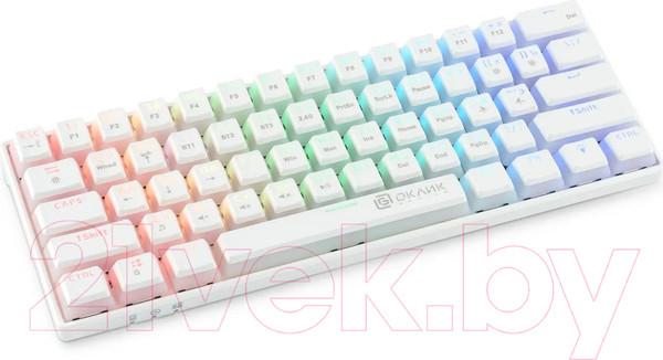 Изображение товара Клавиатура Оклик K763W (белый)