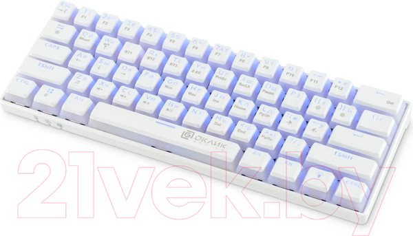 Изображение товара Клавиатура Оклик K763W (белый)