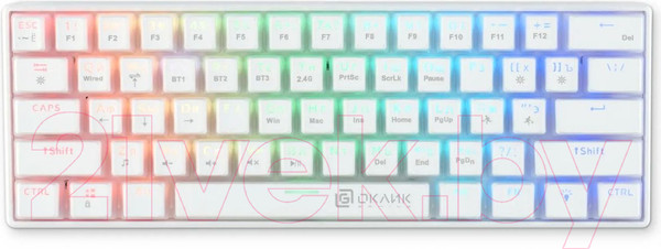 Изображение товара Клавиатура Оклик K763W (белый)