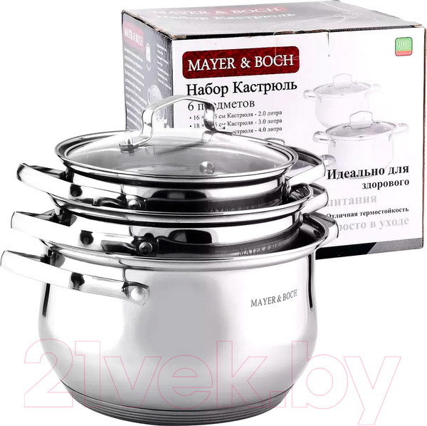 Изображение товара Набор кастрюль Mayer&Boch 40456