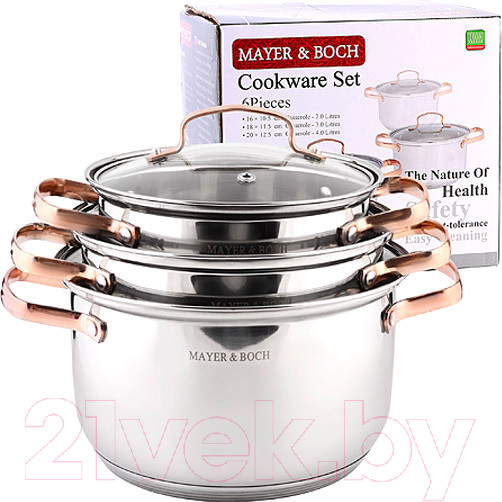 Изображение товара Набор кастрюль Mayer&Boch 40457