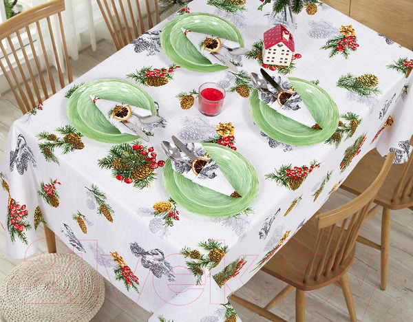 Изображение товара Комплект столового белья АртПостель Серебряный звон СБ.135.220