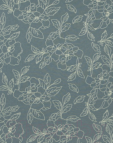 Изображение товара Простыня АртПостель Цветы на резинке 256 (200x200, зеленый)