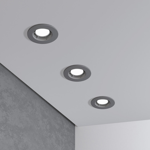 Изображение товара Точечный светильник Elektrostandard 25009/01 GU10 (графит)