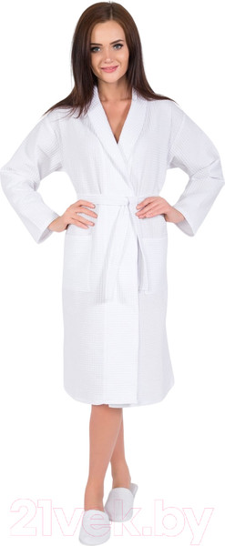 Изображение товара Халат АртПостель 011.16.11 (L/XL, белый)