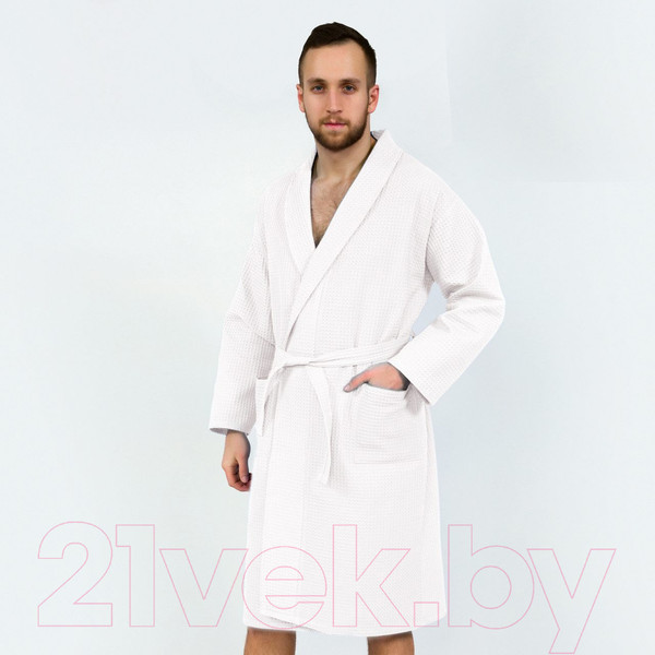 Изображение товара Халат АртПостель 011.16.11 (L/XL, белый)
