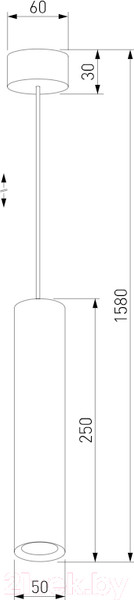 Изображение товара Потолочный светильник Elektrostandard 50247 LED 7W 4000K (белый)