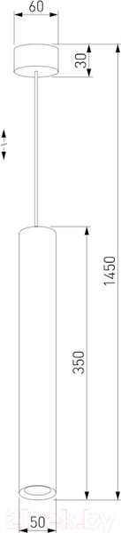 Изображение товара Потолочный светильник Elektrostandard 50248 LED 7W 4000K (черный)