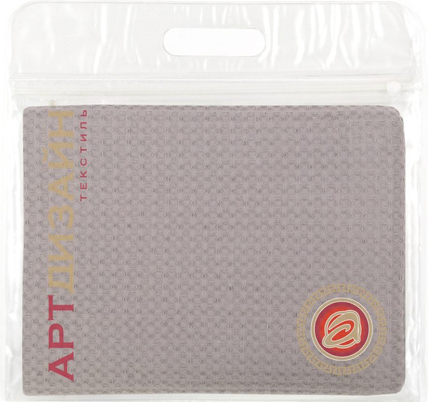 Изображение товара Полотенце АртПостель Вафельное банное Серый (70x140)