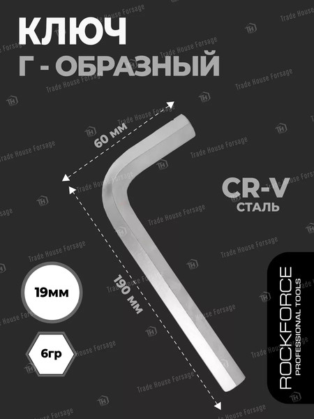 Изображение товара Гаечный ключ RockForce RF-76419 (25562)