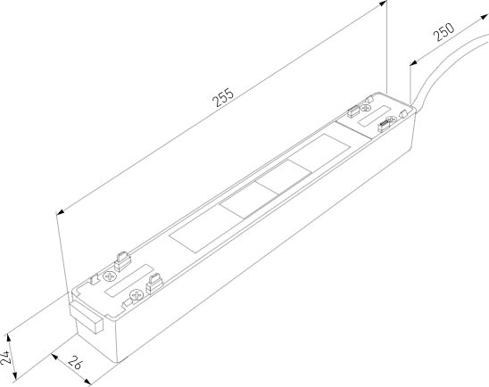 Изображение товара Трансформатор для светильника Elektrostandard Flat Magnetic 200W 95045/00 (черный)