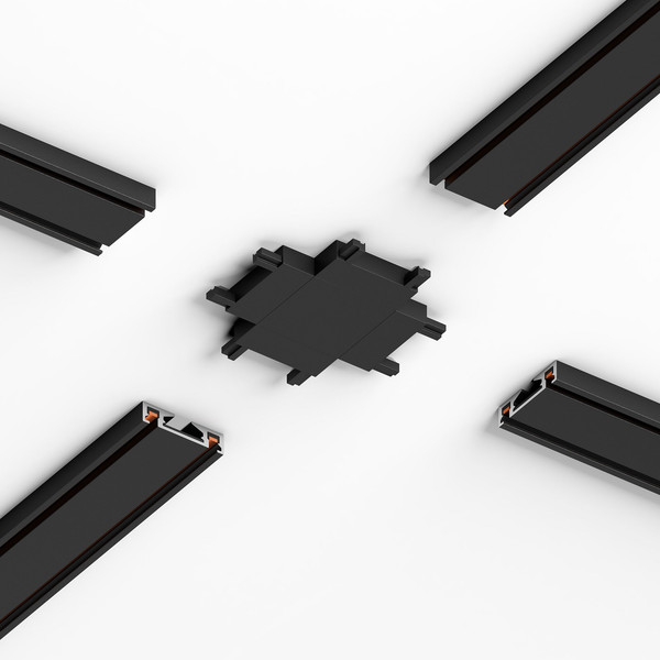 Изображение товара Соединитель профилей для шинопровода Elektrostandard Flat Magnetic 85003/00 (черный)