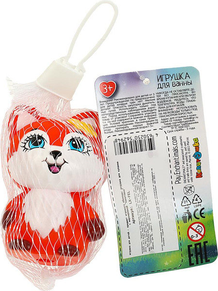 Изображение товара Игрушка для ванной Капитошка Лисичка / LX-FEL