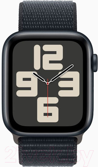 Изображение товара Умные часы Apple Watch SE 2 GPS 44mm (полуночный, плетеный ремешок)