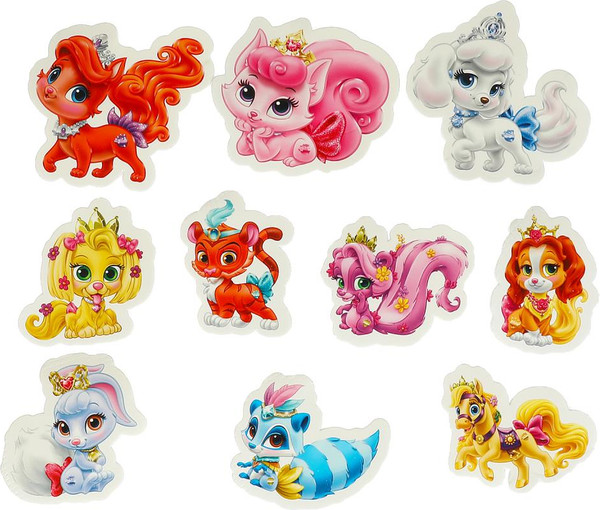 Изображение товара Набор стикеров для ванной Капитошка SWL-PIT