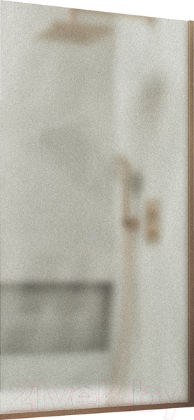 Изображение товара Стеклянная шторка для ванны MaybahGlass MGV-253-2у (сатин стекло/бронзовый)