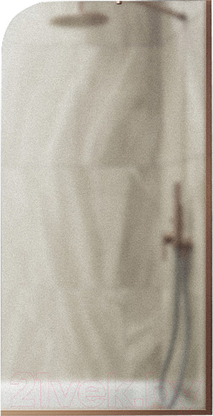 Изображение товара Стеклянная шторка для ванны MaybahGlass MGV-92-2у (сатин стекло/бронзовый)