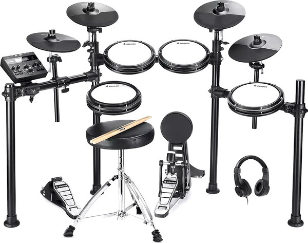 Изображение товара Ударная установка электронная Donner DED-200 Electric Drum Set 5 Drums 4 Cymbals