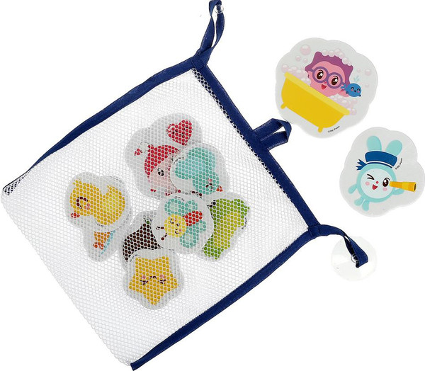 Изображение товара Набор стикеров для ванной Капитошка Малышарики / MAL-17 