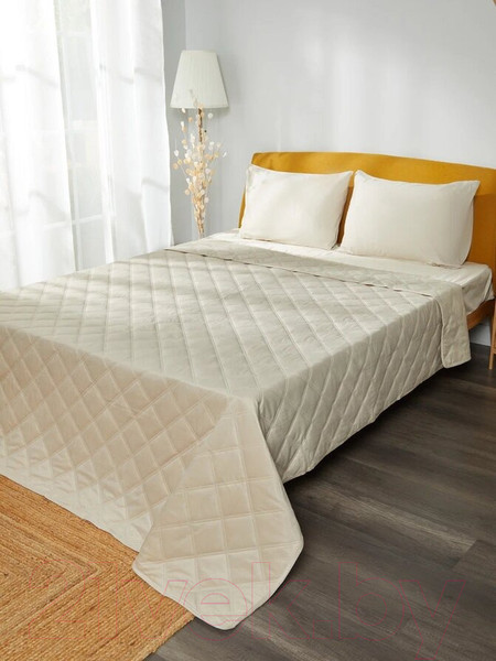 Изображение товара Покрывало Vip Camilla 150-200 (ромб, крем)