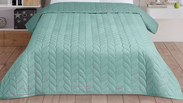 Изображение товара Покрывало Vip Camilla 150-200 (косичка, бирюзовый)