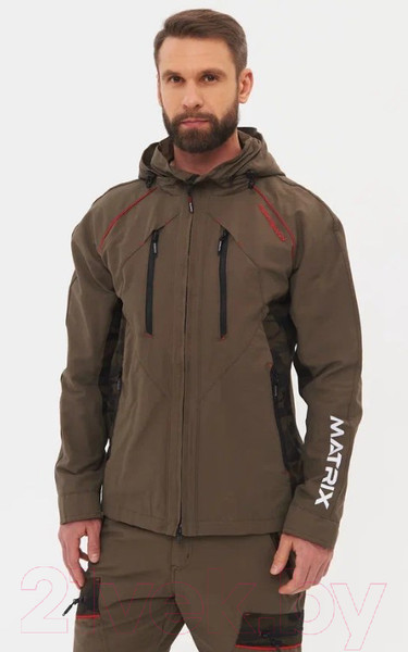 Изображение товара Костюм для охоты и рыбалки Huntsman Матрица летний Nylon Cotton Хаки CN001 (р-р 60-62/182-188)