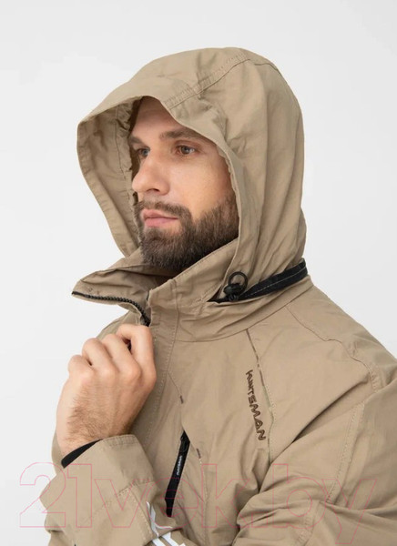 Изображение товара Костюм для охоты и рыбалки Huntsman Матрица летний Nylon Cotton Рип-Стоп Песок (р-р 60-62/182-188)