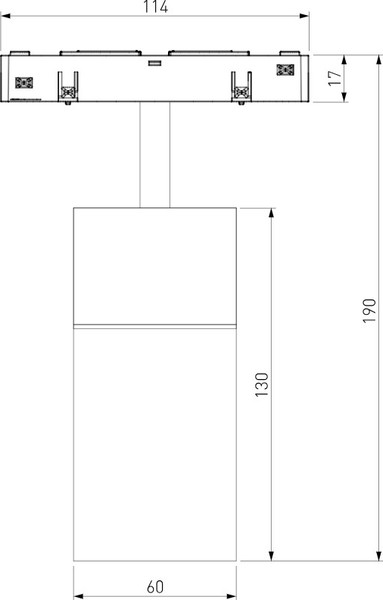 Изображение товара Трековый светильник Elektrostandard Slim Magnetic Comfi 85188/01 12W 4200K (черный)