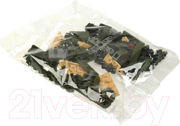 Изображение товара Конструктор Город мастеров Военный Вертолет / 7299-PZ