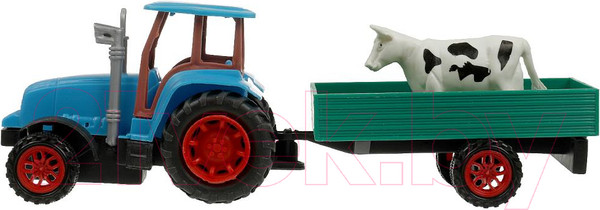 Изображение товара Трактор игрушечный Технодрайв С прицепом / 2209A0318-R 