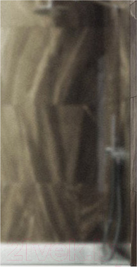 Изображение товара Стеклянная шторка для ванны MaybahGlass MGV-92-4ш (сатин стекло/хром глянцевый)