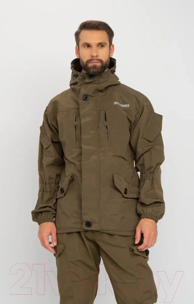 Изображение товара Костюм для охоты и рыбалки Huntsman Горка-5 летний Смесовая рип-стоп Хаки (р-р 52-54/170-176)