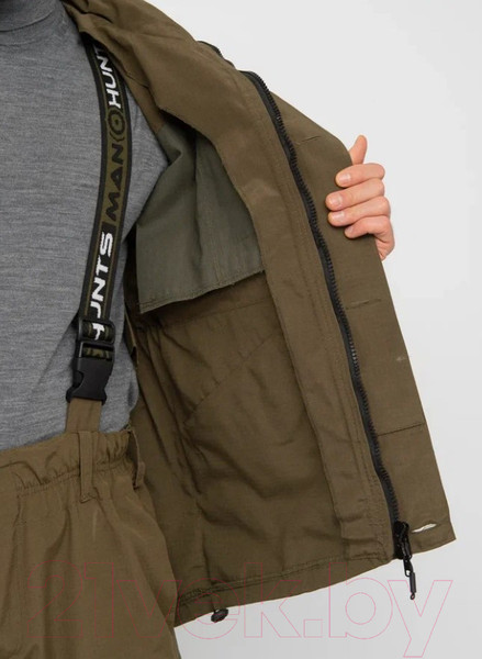 Изображение товара Костюм для охоты и рыбалки Huntsman Горка-5 летний Смесовая рип-стоп Хаки (р-р 52-54/182-188)