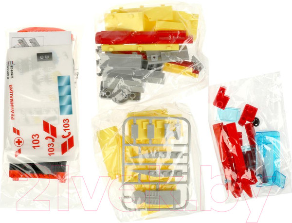 Изображение товара Конструктор Город мастеров Автомобиль Реанимации / 50013-ZH