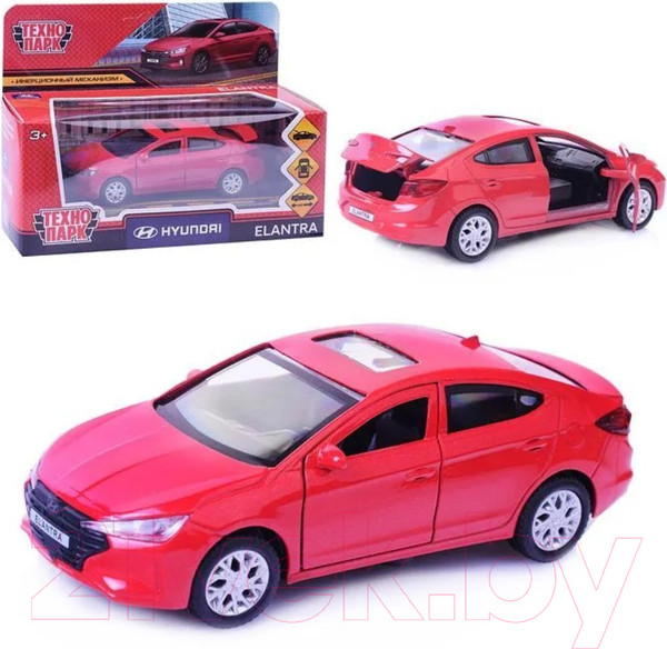 Изображение товара Автомобиль игрушечный Технопарк Hyundai elantra / ELANTRA-12-RD