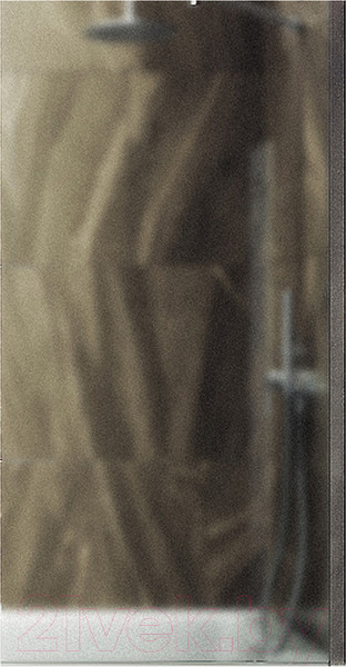 Изображение товара Стеклянная шторка для ванны MaybahGlass MGV-94-5ш (сатин стекло/хром матовый)