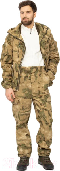Изображение товара Костюм для охоты и рыбалки Huntsman Горка-5 летний Смесовая Рип-Стоп Малахит (р-р 52-54/170-176)
