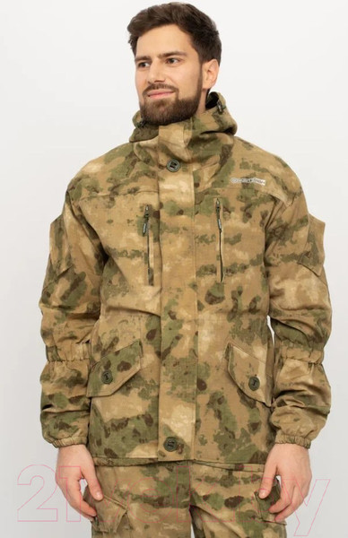 Изображение товара Костюм для охоты и рыбалки Huntsman Горка-5 летний Смесовая Рип-Стоп Малахит (р-р 52-54/170-176)