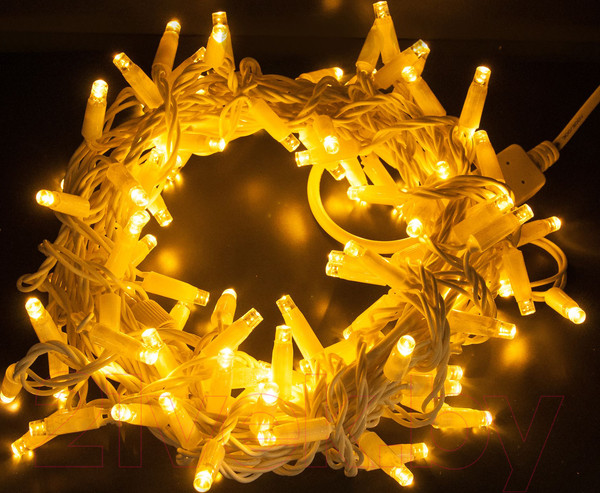 Изображение товара Светодиодная гирлянда Elektrostandard Нить 400-101  (теплый белый с эффектом мерцания)