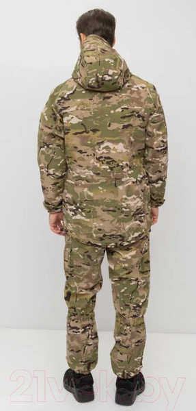 Изображение товара Костюм для охоты и рыбалки Huntsman Горка-3 летний Смесовая Рип-Стоп Мультикам (р-р 60-62/182-188)