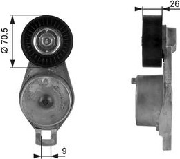 Изображение товара Натяжной ролик ремня генератора Gates T38185 