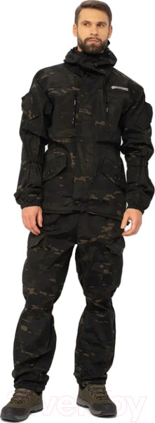 Изображение товара Костюм для охоты и рыбалки Huntsman Горка-5 летний Смесовая Рип-Стоп Мультикам City (р-р 48-50/182-188)