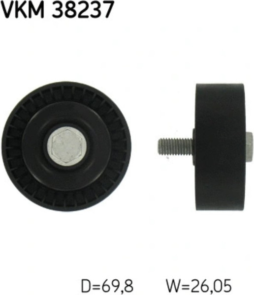Изображение товара Ролик ремня генератора SKF VKM38237 