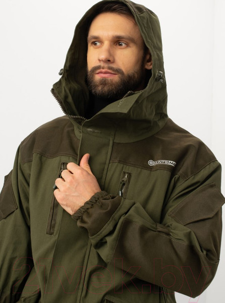 Изображение товара Костюм для охоты и рыбалки Huntsman Горка 5 деми -5°С Палатка/Грета Хаки (р-р 52-54/170-176)