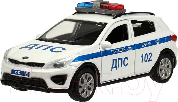 Изображение товара Автомобиль игрушечный Технопарк Kia Rio X Полиция  / XLINE-12POL-WH